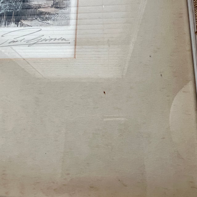 Early 20th Century Signed Original Handcolored Etching of Rothenburg on the Tauber by Paul Geissler For Sale - Image 10 of 10