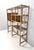 Postmodern Bamboo Bookcase with Smoked Glass Shelves by Vivai del Sud, Italy, 1970s, Set of 5 For Sale - Image 15 of 18