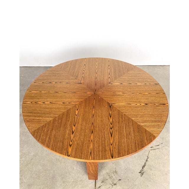 Vintage Round Plate Table For Sale - Image 5 of 6