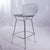 Chrome Knoll Bertoia Bar Stools Designed by Harry Bertoia, Set of 3 For Sale - Image 8 of 9