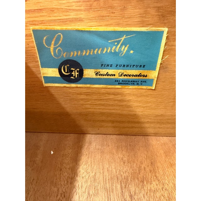 Mid-Century Modern Walnut Highboy Dresser With Sculptural Pulls For Sale - Image 13 of 17
