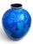 Vase in Glazed Porcelain with Blue Crystallizations by Patrice Lusardi, 1980s For Sale - Image 12 of 15