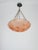 Goldenrod Art Deco Pendant Lamp from Ampla, France, 1930s For Sale - Image 8 of 13