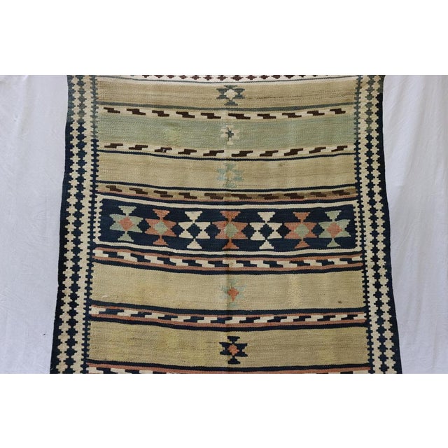 Antique Caucasian Kilim Rug, 1920s For Sale - Image 11 of 15