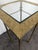 Wrought Iron Pedestal Table in the style of Diego Giacometti For Sale - Image 3 of 6