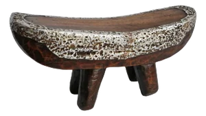 Antique African Queen's Headrest