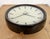 Industrial Brown Bakelite Factory Wall Clock from Pragotron, 1960s For Sale - Image 12 of 17