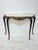 Italian Console Table in Brass and Marble Top, 1950 For Sale - Image 12 of 12