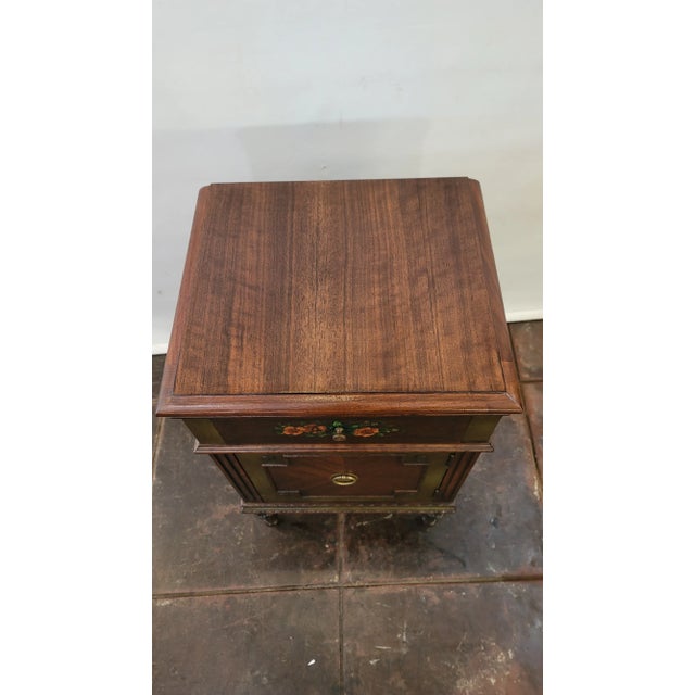 1920s 1920s Italianate Nightstand French Style Nightstand Spanish Revival Style Nightstand For Sale - Image 5 of 10