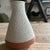 Textured Ceramic Vase With Terracotta Base For Sale - Image 4 of 4