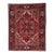 1960s Persian Heriz Area Rug 4’10” X 6’7″ For Sale