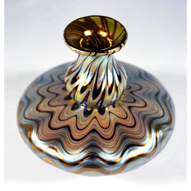 Art Nouveau Glass Vase by Loetz, Former Austria-Hungary, 1900s For Sale - Image 3 of 9