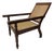 Vintage Reproduction 18th Century Style Caned Planter’s Chair For Sale