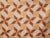 Textile Brown Geometric Quilt For Sale - Image 7 of 12