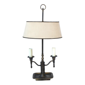 Fredrick Cooper French Bouillotte Table Lamp/Unlaqured Brass