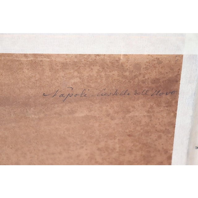 View of the Gulf of Naples, Oil Painting on Board, Early 20th Century, Framed For Sale - Image 12 of 13