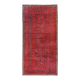 Vintage Turkish Red Rug For Sale