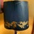 Vintage Italian Cobalt Blue Porcelain Gilt Brass Table Lamps - Pair For Sale - Image 11 of 14