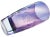 Mid 20th Century Vintage Handcrafted Polish Purple Amethyst Crystal-Cut Vase For Sale - Image 5 of 7