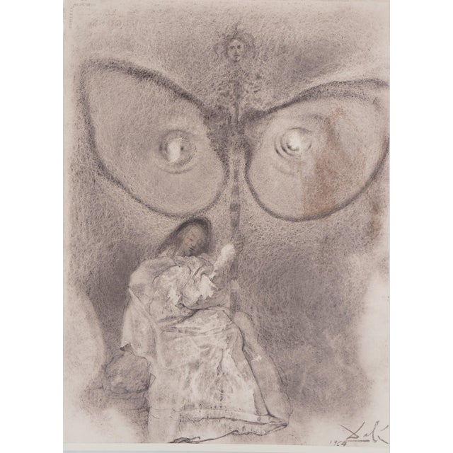 Salvador Dali, La Naissance, Lithograph For Sale