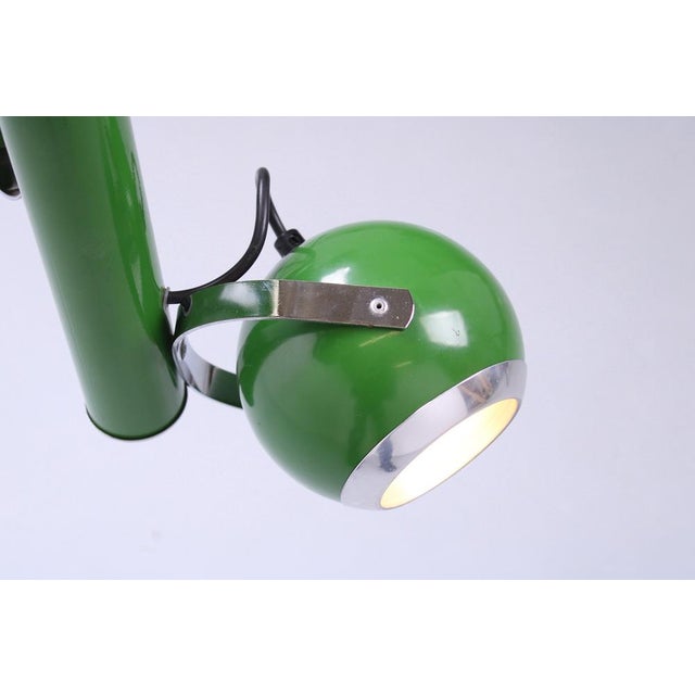 Adjustable Green Eyeball Pendant Lamp from Herda, 1970s For Sale - Image 9 of 18