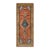 3x12Ft. Brunt Orange Persian Design Inspired Hand Knotted Wool Runner Rug For Sale