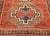 Antique Caucasian Kazak Rug, Handwoven Wool, Geometric Medallion Design, Red & Ivory, 5' x 7' For Sale - Image 15 of 17