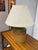 Mid 20th Century Rustic Textured Rope Table Lamp For Sale - Image 4 of 12