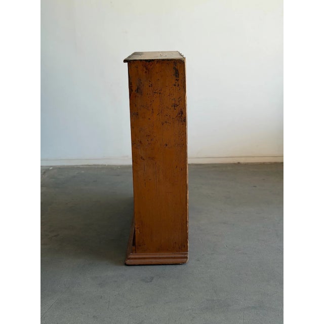 Antique Wooden Honeycomb Bookcase For Sale - Image 9 of 11