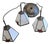 Art Deco Pendants with Glass Shades For Sale