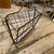 Black 1950s Mid-Century Modern Black Painted Iron and Brass Italian Magazine Rack For Sale - Image 8 of 9