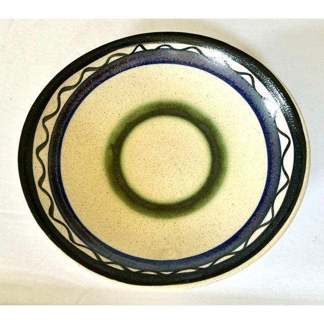 Farmhouse Keraluc Quimper Cup and Saucer For Sale - Image 3 of 6