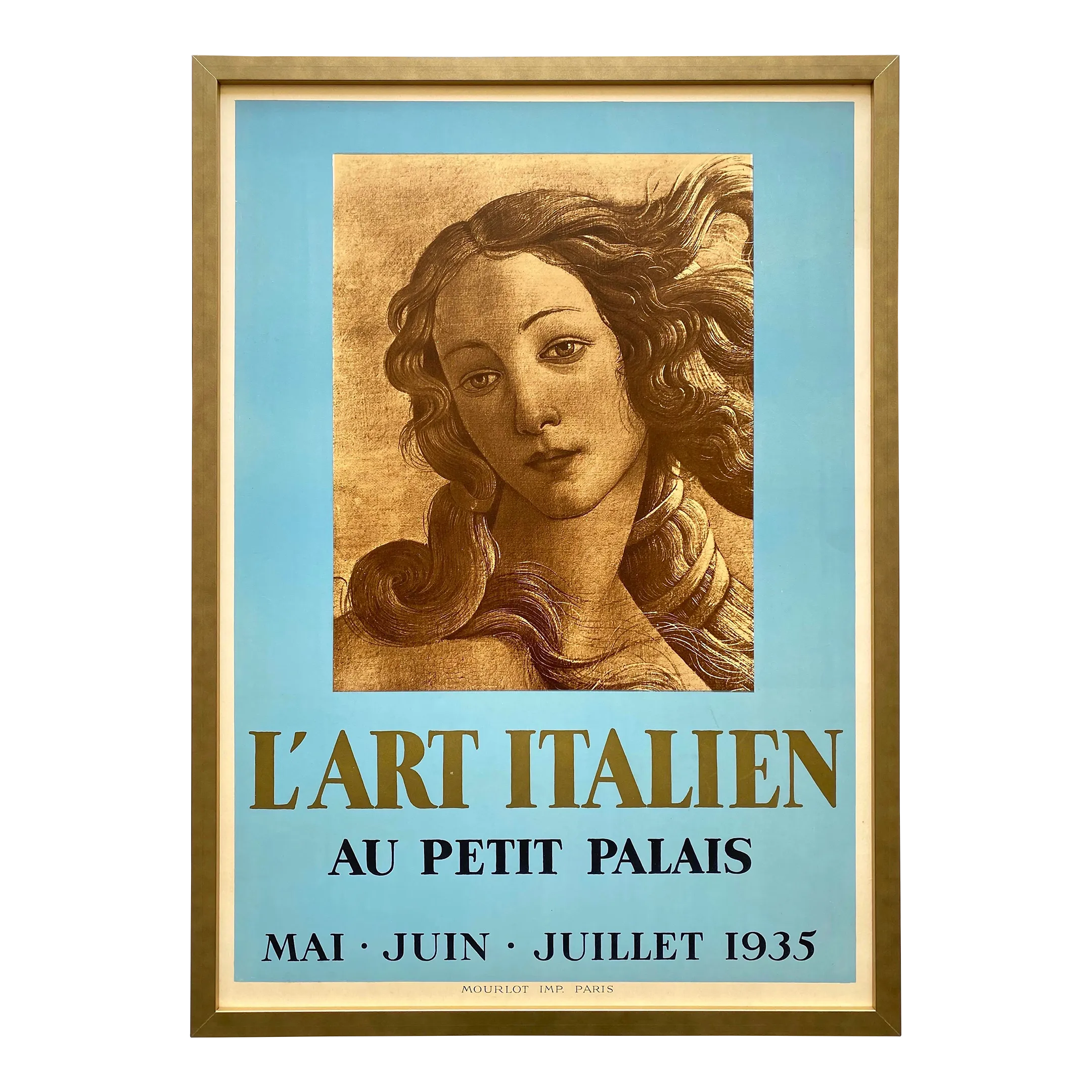 リプロダクトポスター L.VoisinCafés-Chocolats復刻1935 l'Art Italien 