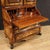 Brown Dutch Inlaid Wood Secretary, 1960s For Sale - Image 8 of 13