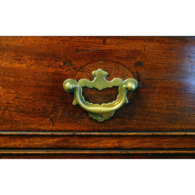 Brown Circa 1780-1800 George III Slant Front Bureau or Desk For Sale - Image 8 of 10