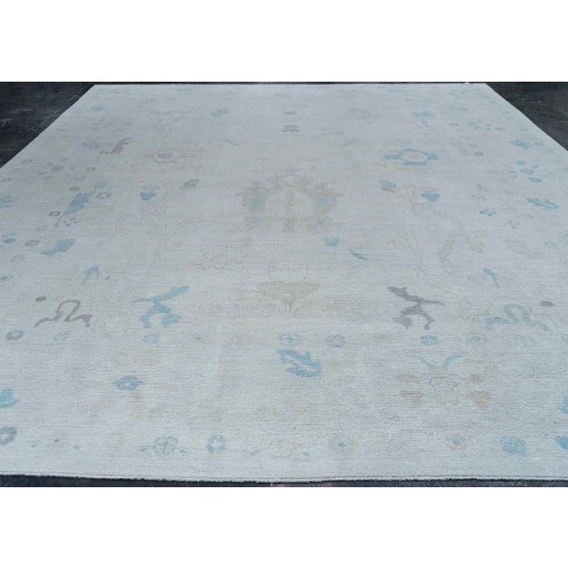 Turkish Oushak Rug 12'4" x 15'3" #20396 Explore a curated collection of hallway runners, wool rugs, and handmade...