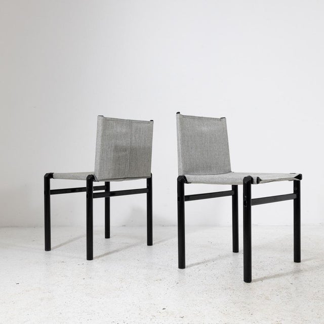 1970s Master Chairs by Afra Scarpa & Tobia Scarpa for Molteni, 1970s, Set of 6 For Sale - Image 5 of 11