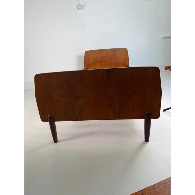 Vintage Danish Teak Single Bed, 1960s For Sale - Image 6 of 11