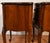 1930s Pair of French Carved Walnut Nightstands / Bedside Tables For Sale - Image 11 of 13