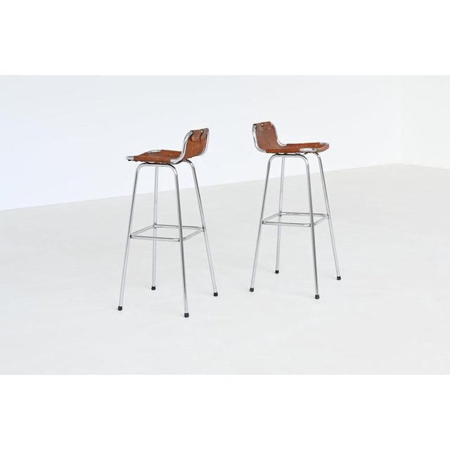 Bar Stool by Charlotte Perriand for Les Arcs, France, 1960s For Sale - Image 13 of 18