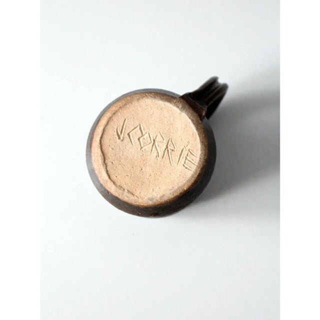 Vintage Studio Pottery Mug For Sale - Image 10 of 10