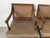 70's Vintage French Louis XVI Style Arm Accent Chairs - A Pair For Sale - Image 9 of 15