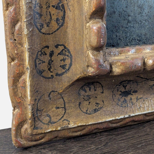 Early 20th Century Mirror Fair Antique Mirror For Sale - Image 5 of 6