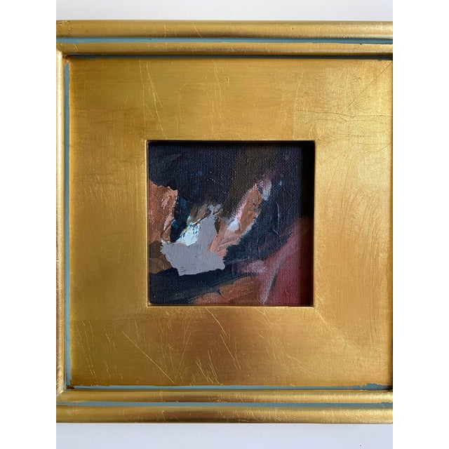 Abstract "Remnants" 2026 Framed Mini Painting by Jessalin Beutler For Sale - Image 3 of 3