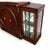 Vintage Mahogany Cocktail Bar Cabinet With Mirrored Displays and Glassware Javit For Sale - Image 11 of 12