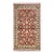 Mogul, One-of-a-Kind Hand-Knotted Area Rug in Red, 3' 1" x 5' 4" For Sale