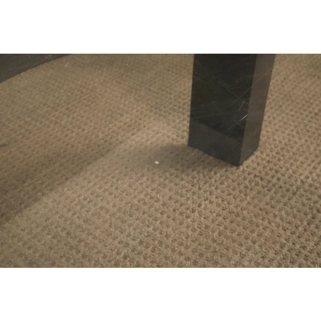 Karl Springer 'Banker' Coffee Table in Patinated Bronze and Lucite, 1970s For Sale - Image 17 of 17