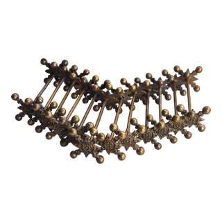 Antique Napoleon III Era Silver-Plated Modernist Star Design - Set of 12 For Sale