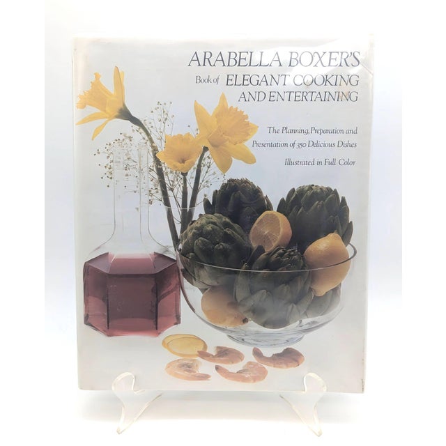 Offered is a copy of Arabella Boxer's Book of Elegant Cooking and Entertaining comprised of 240 pages of illustrated pages...