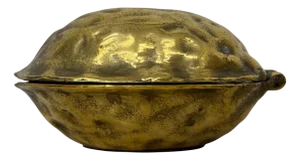 Walnut Shaped Nut Cracker in Brass, 1970s